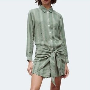 Zara Shirt Dress - M